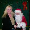 Even Santa is making her day!